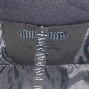Lulu Lemon Men’s Winter Jacket